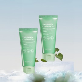 Tony Moly Houttuynia cordata cica cooling moisturizing cream 90ml, 2 packs / 토니모리 어성초 시카 쿨링 수분크림 90ml, 2개