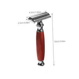 TOVINANNA Safety Razor for Men Handled Manual Razor Shaver Multi-use Facial Body Hair Shaver