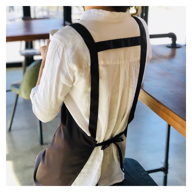 Beautiful apron for cafe barista kitchen workshop waterproof work, B:H