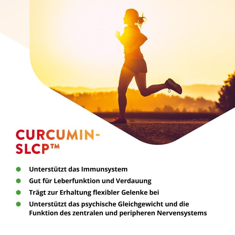 Vitals Curcumin SLCP - 120 Capsules, Vegan. With Solid Lipid