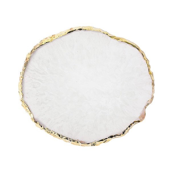 LIKENNY Nail Art Palette Natural Resin Stone Nail Art Parts