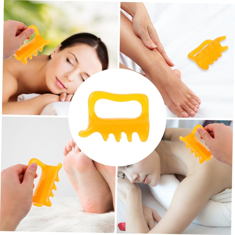 NOLITOY Foot Massager Portable Beeswax Back Heat Regulation Relaxation Random