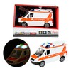 German Ambulance Friction with Light and Sound