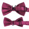 axy Father-son partner look bow tie, already tied, in various