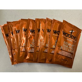 Woddy's Woody's for Men Just4Play Hair and Body Wash 15ml (Travel Size) - Pack of 10