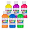 Neon Fluorescent Washable Tempera Paint – UV-Reactive Under Blacklight, 6