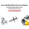 LINE10 Tools Airway Buffing Wheels Grinder Buffer Extension Adapter 5/8"-11