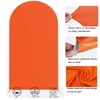 Chiara 4 FT Arch Cover - Stretchy Orange Spandex Wedding