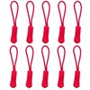 LHZHLE Zip Pull Replacement for Suitcase: 10 Pcs Dark Red
