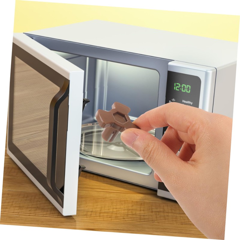 Zerodeko 4 Piezas Accesorios microondas acoplador del plato giratorio del