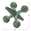 Creative Co-Op Cast Iron Jack Accent, Patina