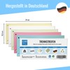 220 Dividers for A4 Folders, Pastel Colours, Dividers Made of