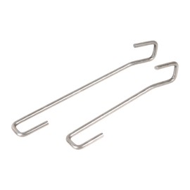 Car Door Stopper, Car Door Lock, Car Ventilation, Sleeping Overnight, Half Opening, Rear Gate, Door Stopper, 7.1 + 9.1 inches (18 + 23 cm), Set of 2