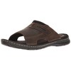 Rockport Men's Darwyn Slide 2 Sandal, Brown II Leather, 7 M US