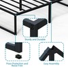 EMODA 16 Inch Narrow Twin Bed Frame 30x75, Heavy Duty