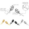 Cross Cross Ear Cuffs Fake Earrings Hoop Earrings Earrings 3