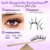 BEPHOLAN Bepholan Soft Magnetic Eyelashes, Reusable Magnetic Lashes with Applicator,