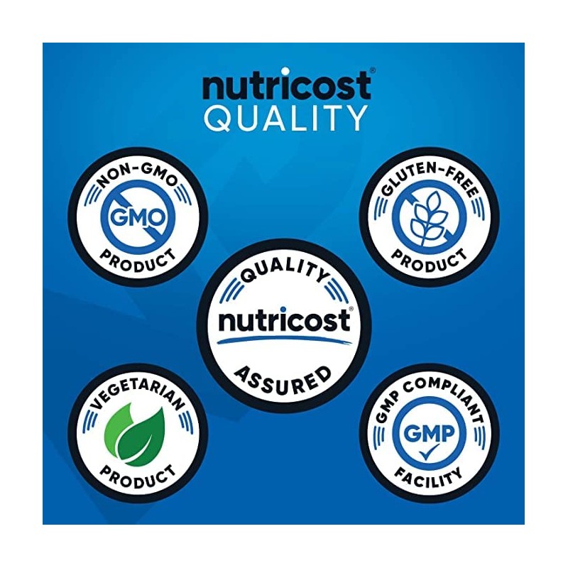 Nutricost Zinc Gluconate 240 Vegetarian Capsules (50mg) - Gluten Free