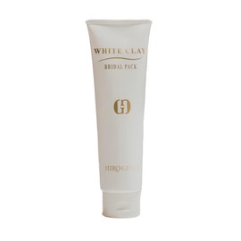 Hiro Ginza White Clay Bridal Pack 7.1 oz (200 g) Squalane Oil with 12 Conditioning Ingredients