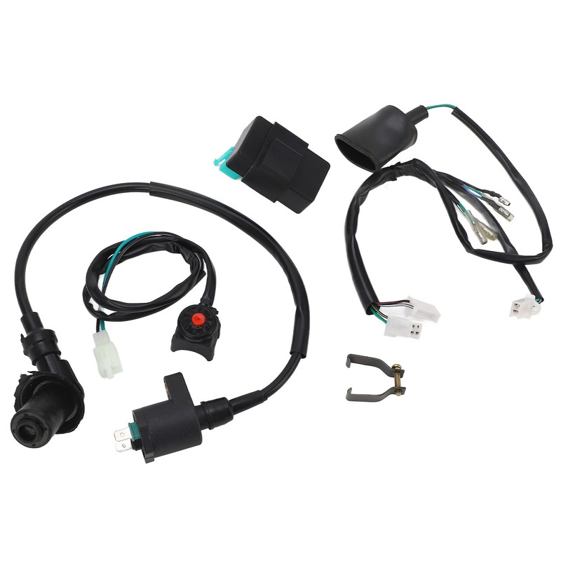 Ignition Coil CDI Wiring Harness with Cut Off Switch Flexible