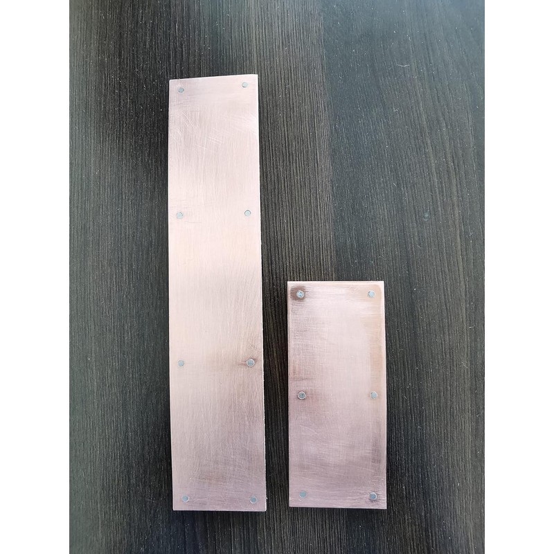 Magnetic Backing Copper Welding Spoon Magnetic Copper Butt-Weld Backer Set