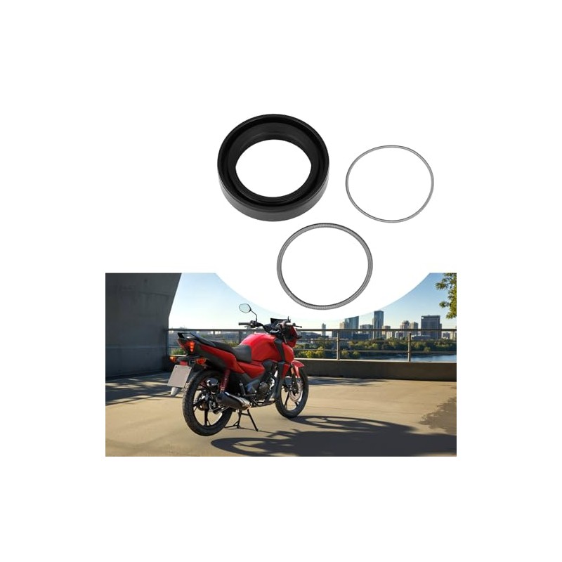 1 Set Motorcycle Fork Dust Seal 31x43x10.5mm Compatible with Honda