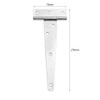 Set of 4 ZONADAH Garden Shed Door Hinge Heavy Duty