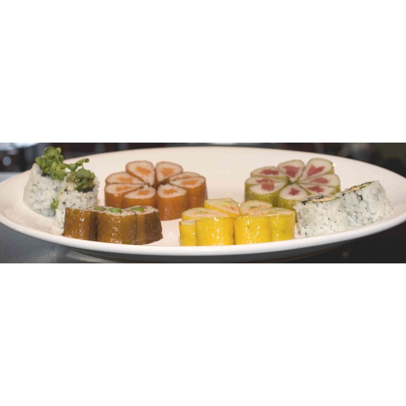 Pineapple Habanero Origami Sushi Wraps