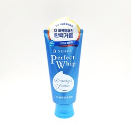 Senka Perfect Whip Facial Wash Cleansing Foam 120ml (New) / 센카 퍼펙트 휩 페이셜 워시 클렌징폼 120ml(신형)