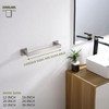 KOKOSIRI 12-Inch Single Towel Bar, Bathroom Kitchen Towel Holder, Wall
