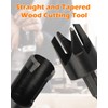 AOKLIT Plug Cutter, 8Pcs Wood Plug Cutters Drill Bit Set