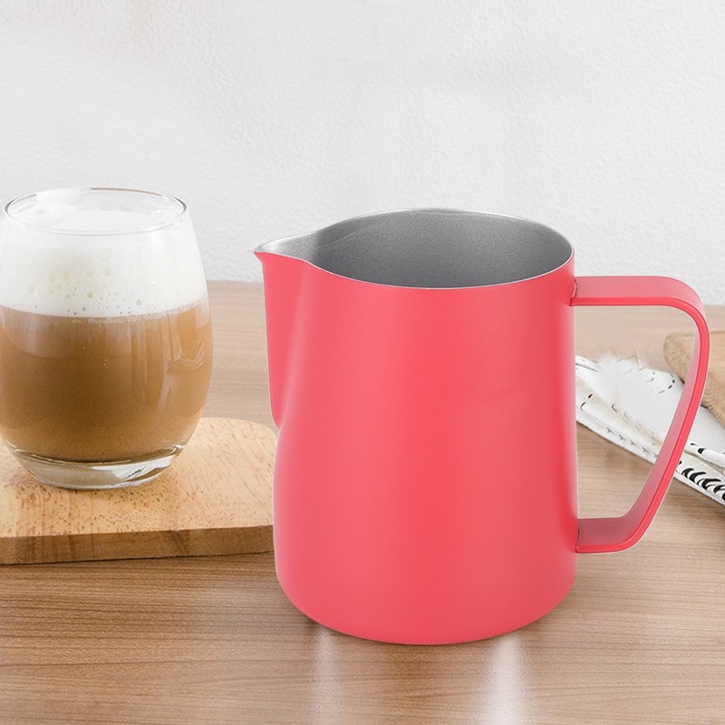 350ml Stainless Steel Milk Frothing Jug Frother Coffee Latte Container