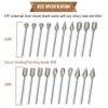 SZYUNQ Stone Carving Set Polishing Diamond Burrs, Rotary Tools Accessories