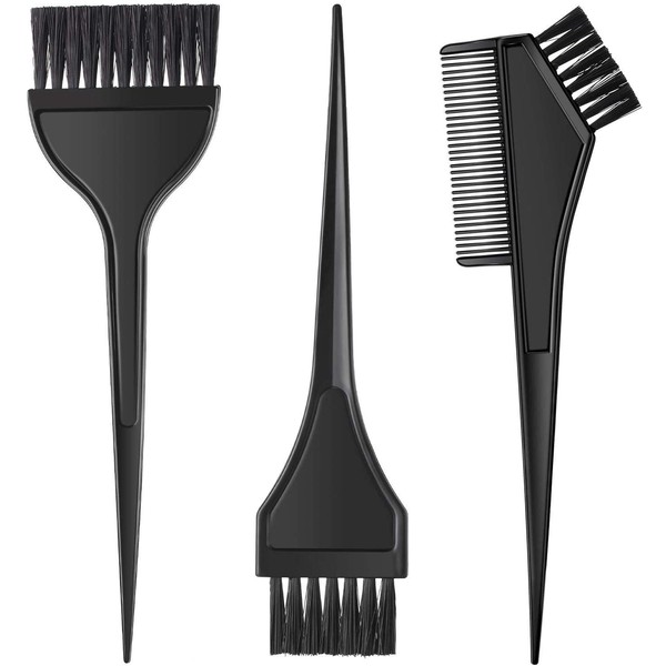 A1SONIC® 3pcs Hair Dye Brush Set Hair Dye Brush Applicator Professional Hairdressing Salon