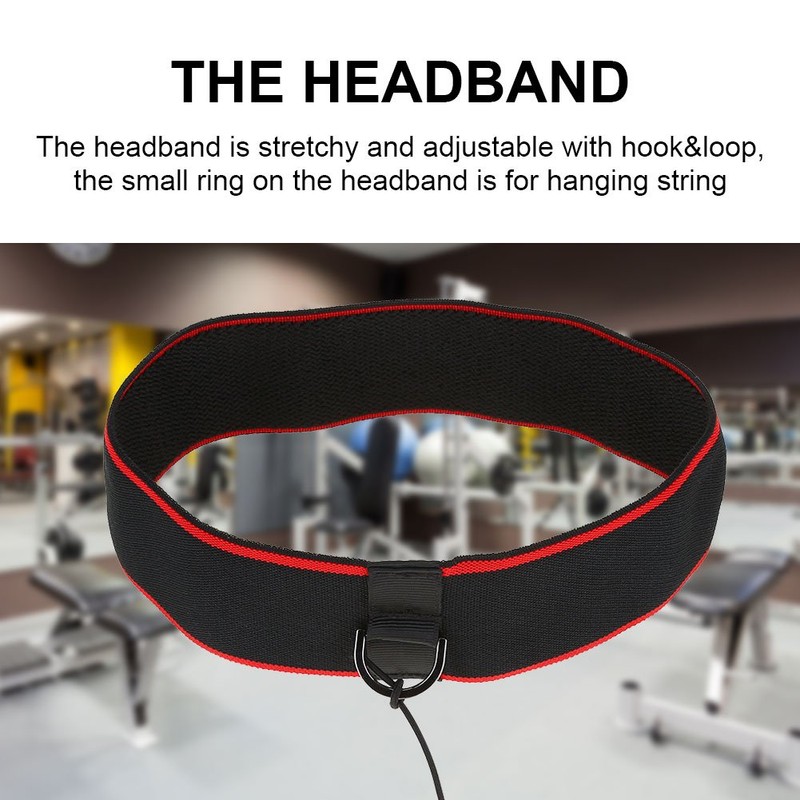 VGEBY1 Boxing Head Ball, Punch Speed Headband Ball Rubber Focus