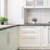 SNOMEL 2 Pack 9.6 Inch Length Kitchen Cabinet Handles Gold,