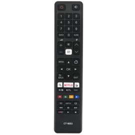 CT-8053 Ersatz Fernbedienung Fit für Toshiba UHD Fernseher 43U5663DG 43U6763DG 49U5663DG 49U6763DG 55U5766DG 55U6763DG 55U6763DG 65U6763DG 75U6763DG 43U5766DG 49U5766DG 55U7763DG 48U7653DB 55U7653DB