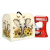 chaqlin Sunflower Elephant Stand Mixer Cover Compatible with 4.5-5 Quart