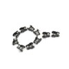 Partuto 10pcs Half Offset Metal Connecting Link Connectors Chain for