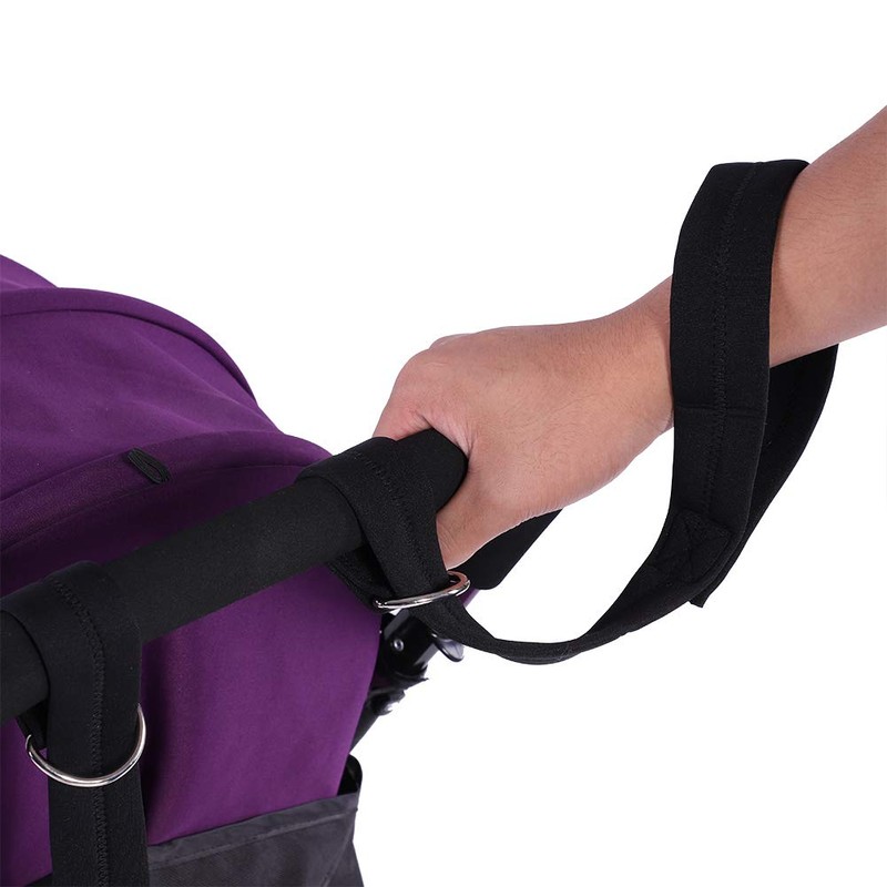 Stroller Safety Strap, Comfortable Cushioned Stroller Wrist Strap for Baby