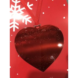 Things Remembered Christmas Red Heart ornament Things Remembered New In Sealed Package