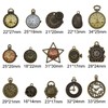 GraceAngie Wholesale 20 Pieces Mixed Clock Charms Vintage Bronze Pendants