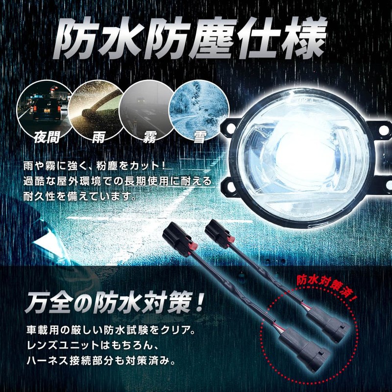 Sphere Light Fog Lamp Unit Kit Retrofit LED Fog L1B