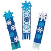 HAPPY DEALS ~ Snowman Snowflake Bookmark Craft Kits for Kids