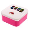 Puckator Game Over Reusable Lidded Snack Pot Lunch Box Set