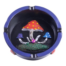 Kraledge Ashtray Mushroom Cute Ash trays for Smokers,Ashtrays for Outside Patio Garden Home Outdoor Indoor Decor Father's Day, Mother's Day Present