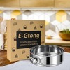 E-Gtong 9 Inch Springform Cake Pan, Stainless Steel Springform Pans,