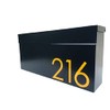 Wall Mounted Modern Mailbox - Wall Mounted Mailbox with Lock