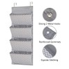 Eamay Wall Mount/Over Door File Hanging Storage Organizer - 4