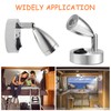 ICOUVA 12V LED Spot Reading Light,Warm Light with Adjustable Switch